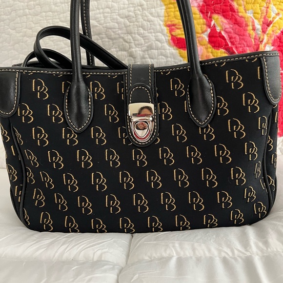 Dooney and Bourke Signature Satchel - Picture 11 of 12